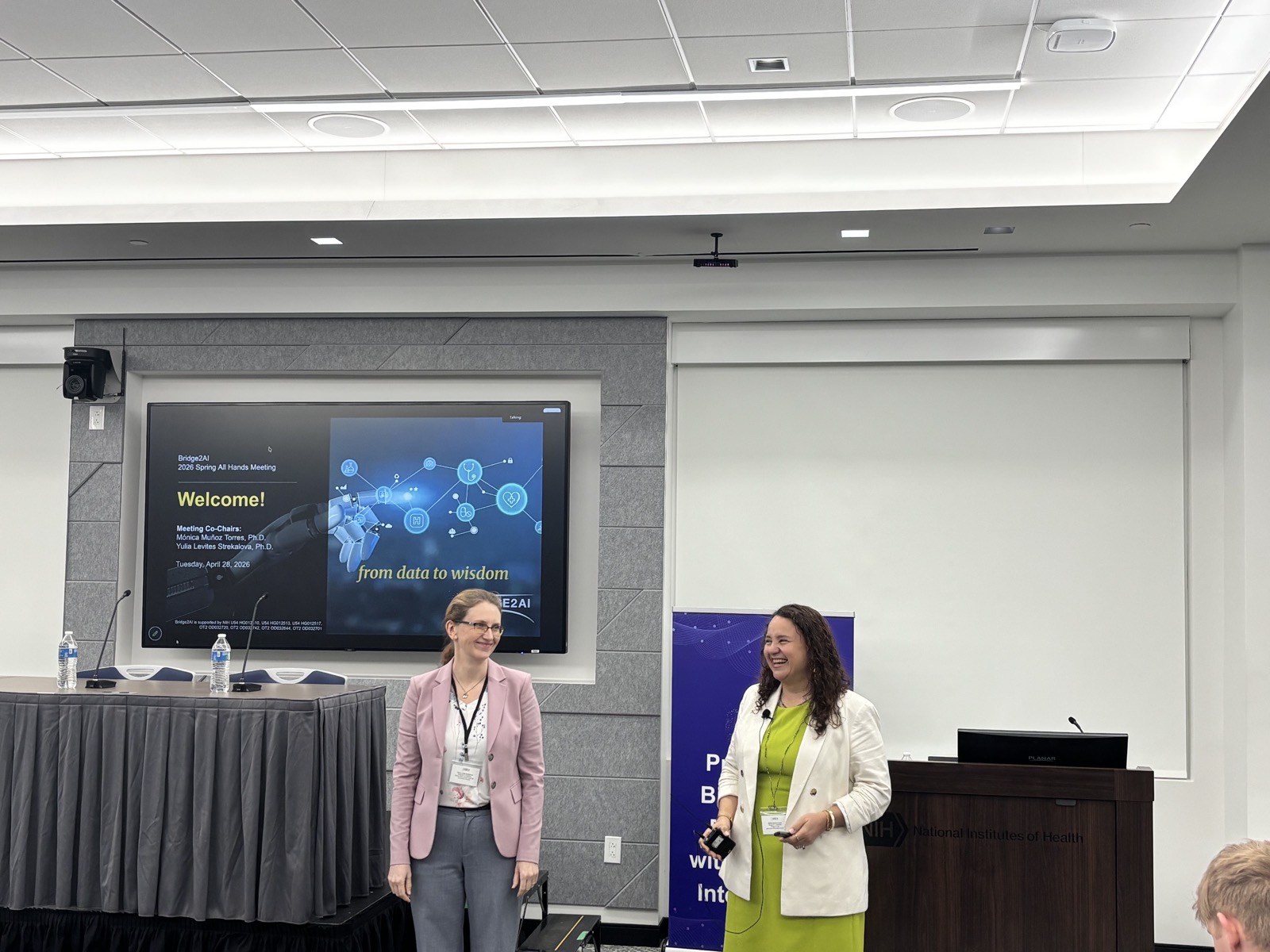 Bridge2AI consortium members networking